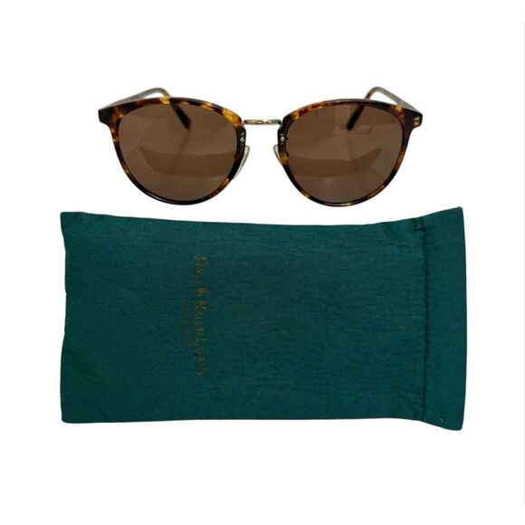 Polo Ralph Lauren Unisex Tortoise Gradient Frame Brown Lenses The Quincy Sunglas - Picture 8 of 8